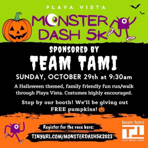 Monster Dash 5K 2023 Team Tami